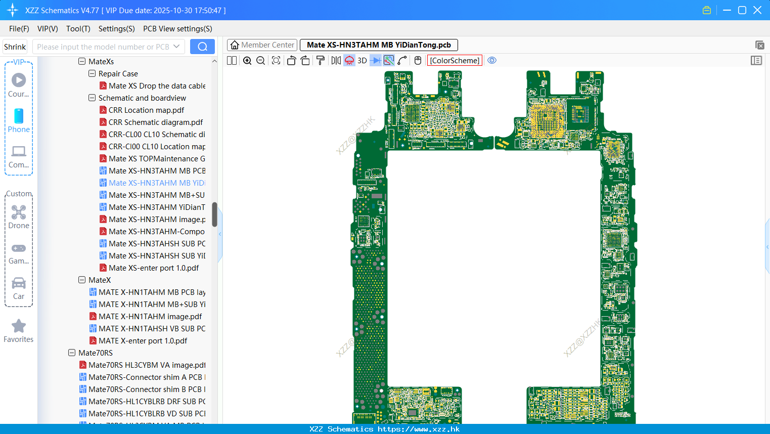 Huawei Mate XS-HN3TAHM MB bitmap